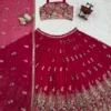 Buy Deepika 364 Gorgette Thread Sequnce Work Wedding Lehenga Choli For Woven 2026