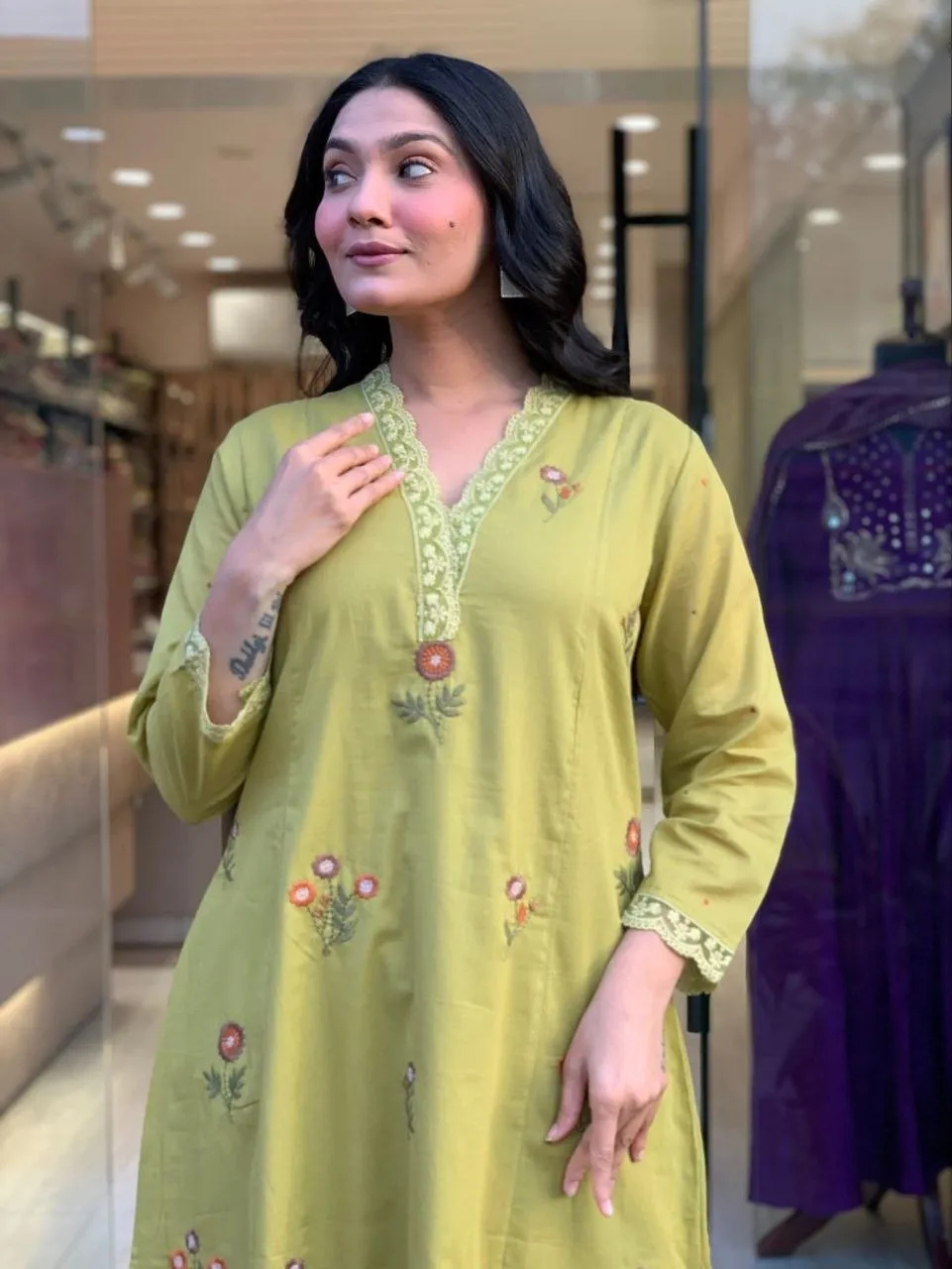 Latest Zarin 21 Roman Silk Embroidery Work Gown Pant Dupatta Set 2026
