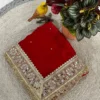 Beautiful RBC Raj Ratna Fandy Satin Silk Designer Mirror Work Saree 2026