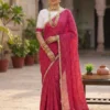 Launching SS180 Rekha Georgette Bandhani Printed Daily Wear Saree Collection 2026
