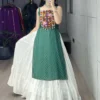 Stylish WMT 8047 Rayon Cotton Kurti Skirt Lehenga Navratri Collection 2026