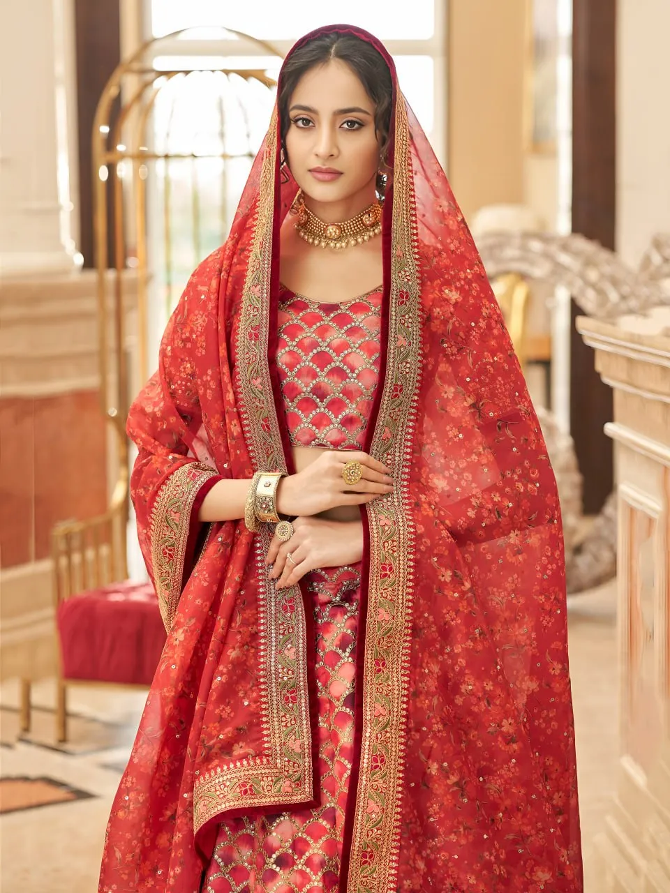 Buy Zeel 7427 Art Silk Embroidery Work Lehenga Choli Online Shopping 2026