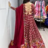 Latest WMT 8076 Rayon Cotton Azarakh Printed Navratri Chaniya Choli 2026