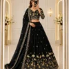 Latest Zarin 309 Darpani Chinon Silk Thread Embroidery Work Lehenga Choli Collection 2026