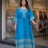 SS2016 French Kaftan Printed Daily Wear Western Wholesale Surat