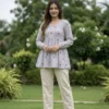 Mohini 9337 Cotton Embroidery Work Top Pant Wholesale Surat