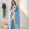 Latest Laxmi 1061 Linan Cotton Silk Weaving Zari Work Saree Wholesale Surat 2026