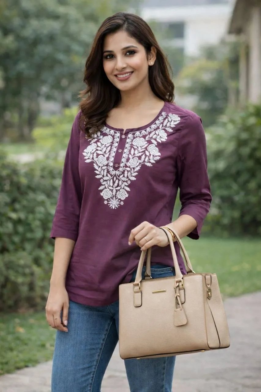 Stylish Yasu Jordar Cotton Festival & Office Wear Sort Kurti Wholesale Surat 2026