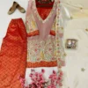 Beautiful C585 1446 Gmy Silk Embroidery Work Party Wear Salwar Suit Wholesale Surat 2026