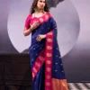 Launching WMN 8002 Poly Cotton Kalindi Zari Weaving Work Saree Wholesale Surat 2026