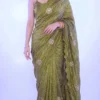 Launching RGS Gold Crush Sequence Work Party Wear Saree Wholesale Surat 2026