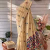 Beautiful RGS Muga Cotton Flower Prined Festival Saree Wholesale Surat 2026