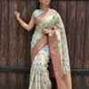 Latest RGS Tissue Crush Silk Printed Festival Saree Wholesale Surat 2026