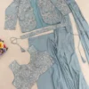 Beautiful BDB 62 Crep Silk Party In Do Western Wholesale Surat 2026
