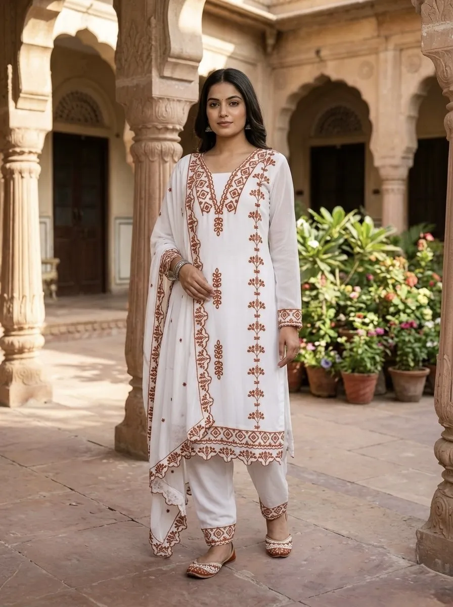 Beautiful Mohini 9338 Georgette Embroidery Festival Readymade Dress Wholesale Surat 2026