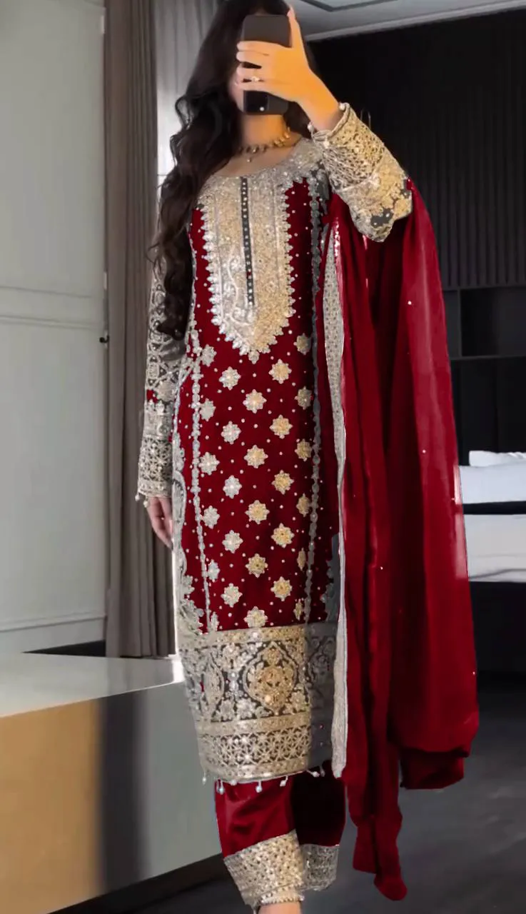 Launching Sabina 1654 Georgette Wedding Wear Pakistani Suit Wholesale Surat 2026