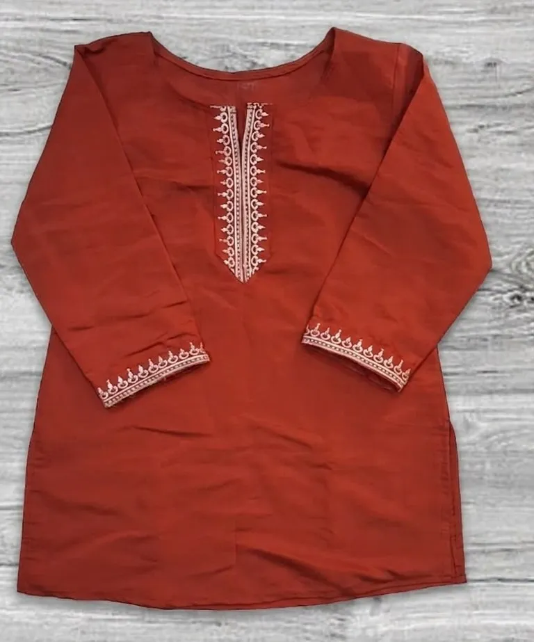 Beautiful Shiv 1053 Roman Silk Embroidery Work Short Kurti Wholesale Surat 2026