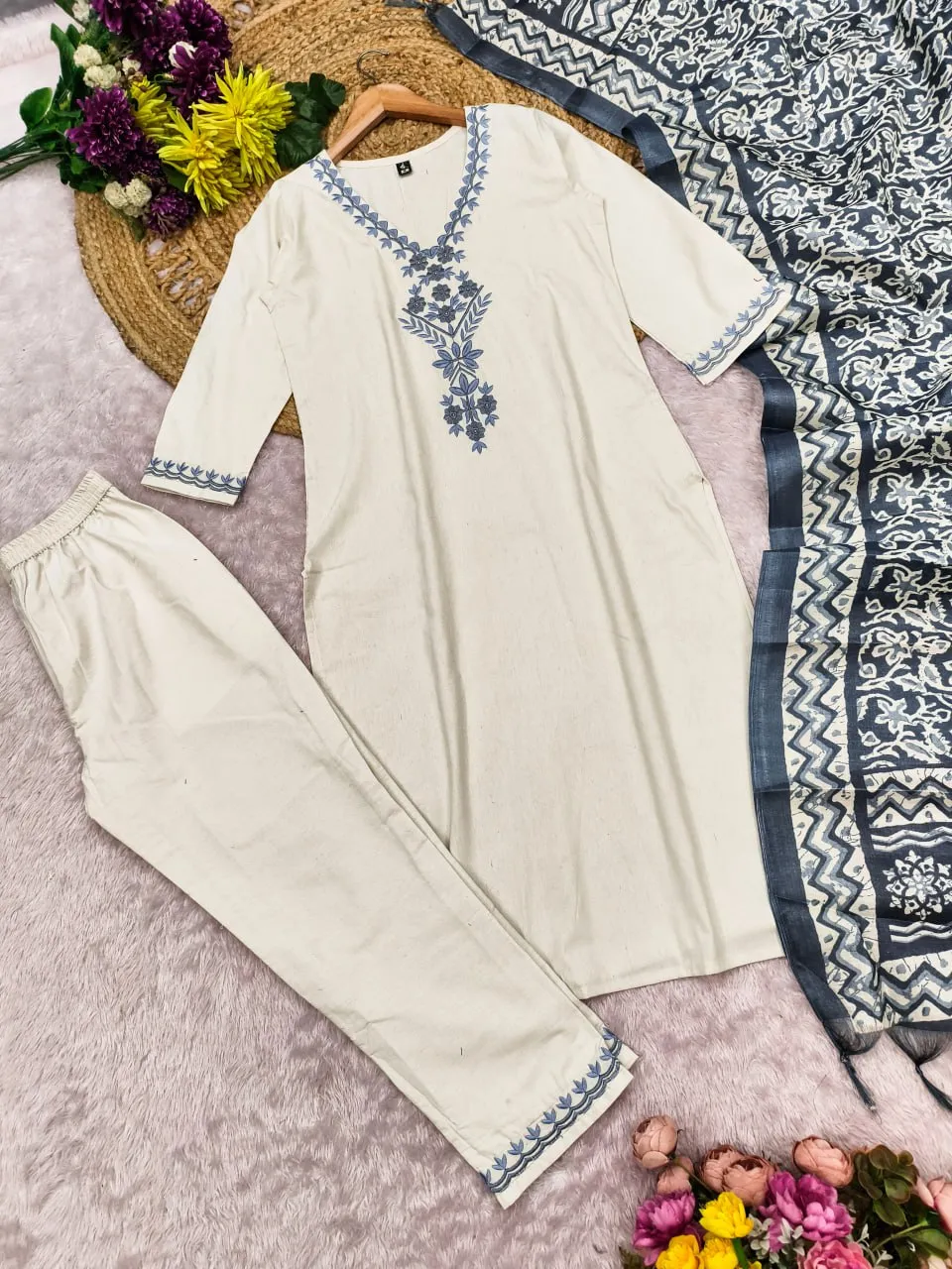 Stylish LFK Jiyana Khadi Cotton Festival & Office Wear Readymade Dress Wholesale Surat 2026