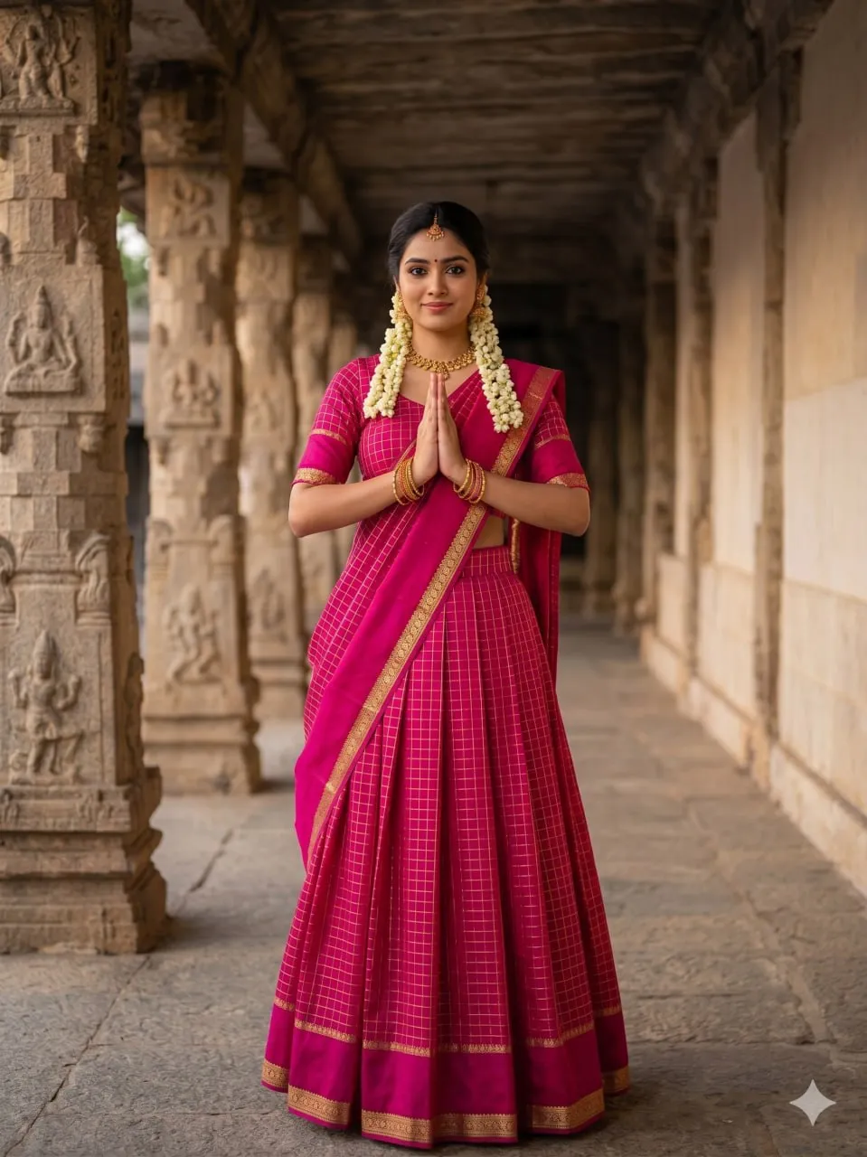Buy Vally Viscose Georgette Zari Work Festival Lehenga Saree Wholesale Surat 2026