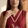 Beautiful Shiv 2012 Cotton Embroidery Work Office Wear Co Ord Set Wholesale Surat 2026