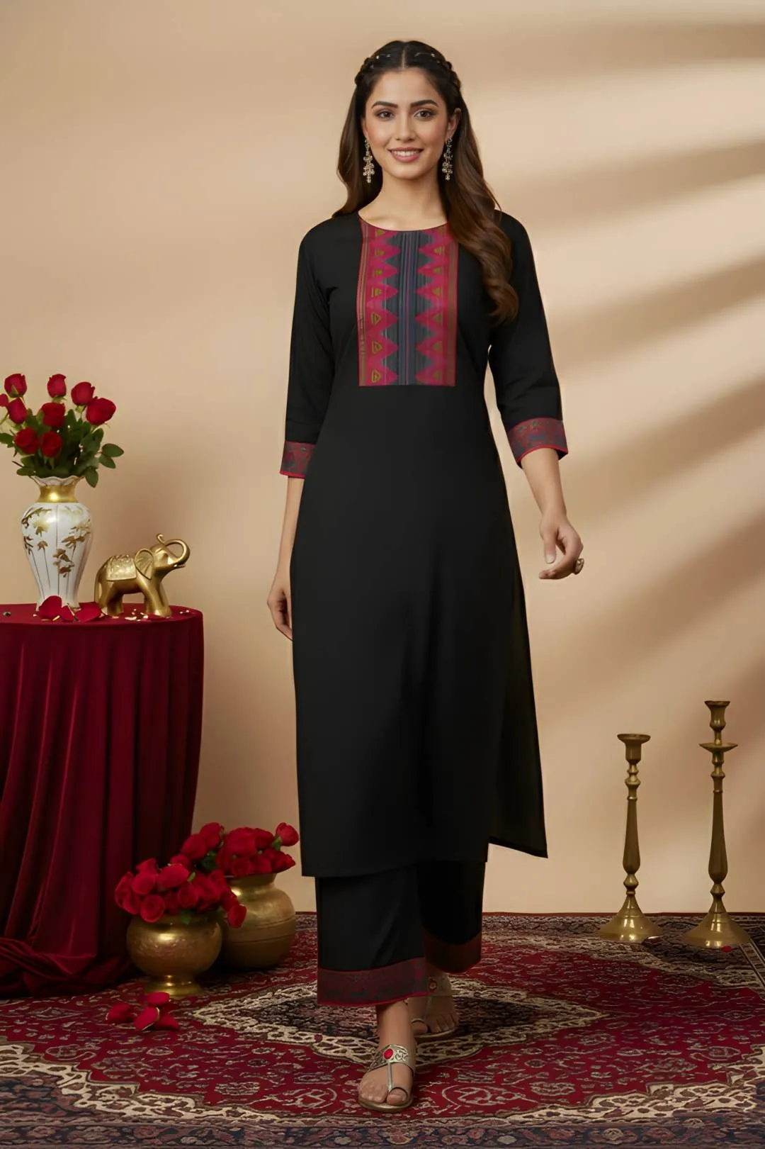 Stylish Shiv 502 Cotton Printed Kurti Pant Set Wholesale Online Surat 2026