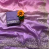 Kusum Gold Crush Zari Thread Work Party Wear Saree Wholesale Surat
