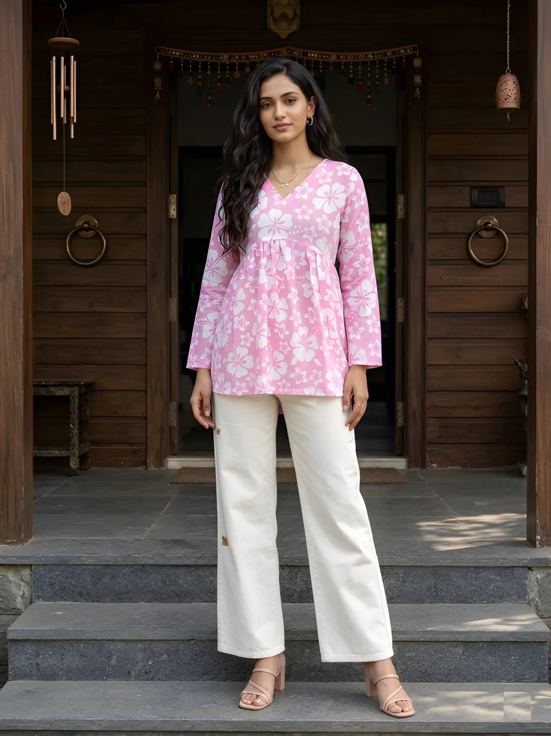 Latest Shiv 1049 Cotton Short Kurti &Top Office Wear Wholesale Surat 2026