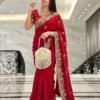 Beautiful Kiara Herons3 Space Silk Party Wear Embroidery Saree Wholesale Surat 2026
