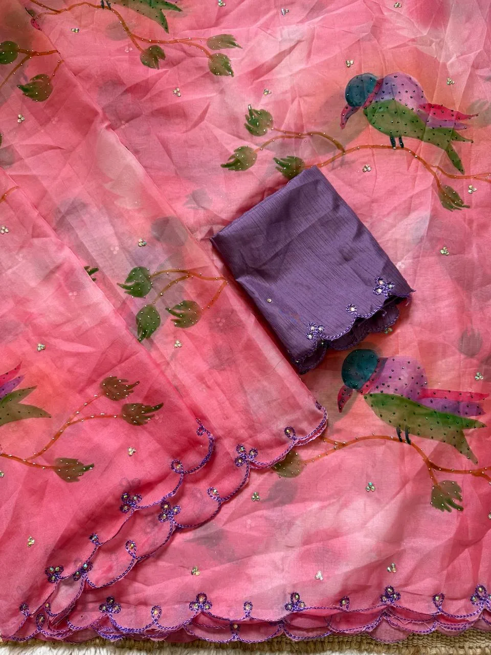 Launching Kusum 851 Tabby Organza Printed Festival Saree Wholesale Surat 2026