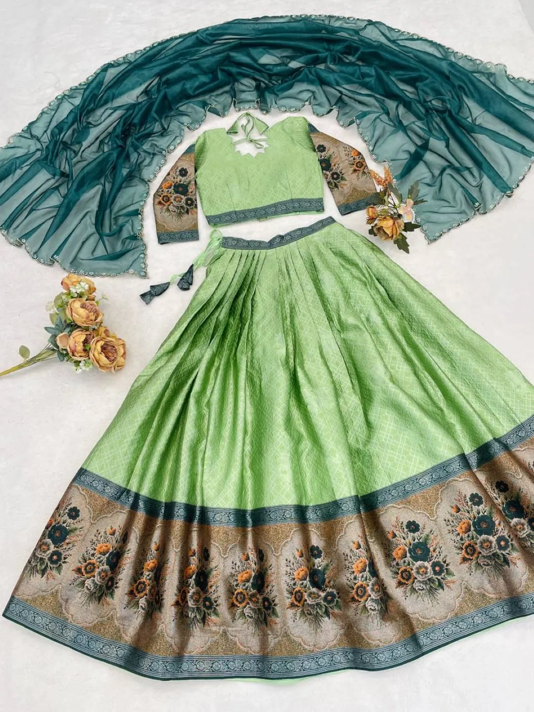 Stylish WMT 8131 Silk Zari Weaving Lehenga Choli Online Wholesale Surat 2026