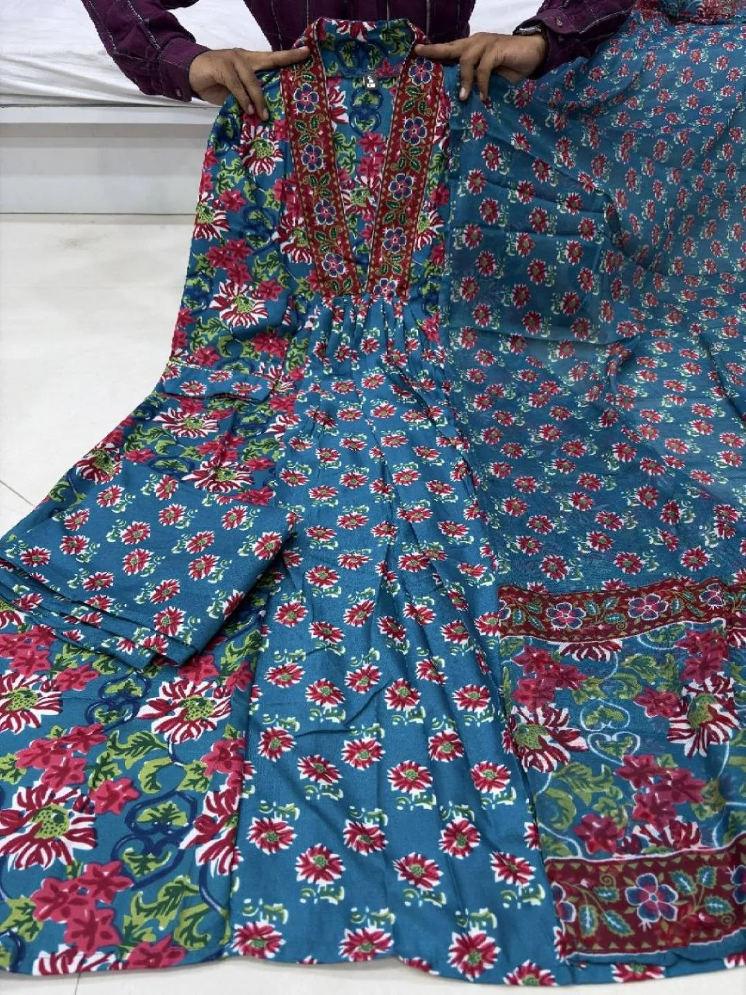 Buy ATQ Ruhi Cotton Festival & Daily Wear Readymade Dress Wholesale Surat 2026