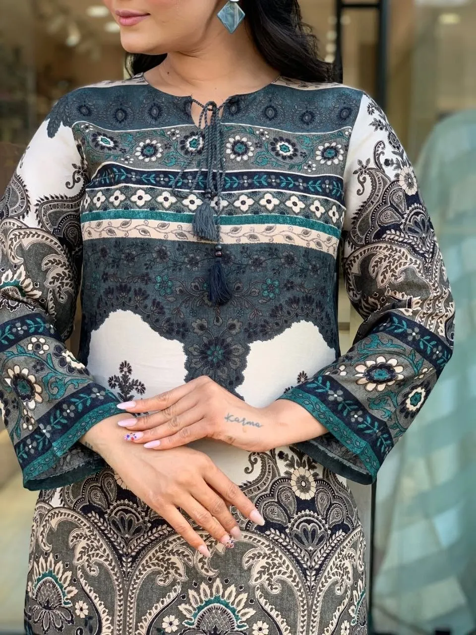 Buy ATQ 1001 Reyon Cotton Daily Wear Designer Co Ords Set Wholesale Surat 2026