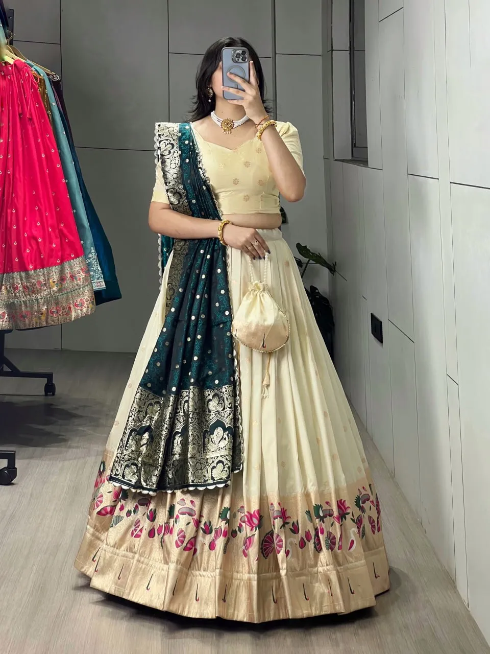 Launching WMT 8147 Paithani Silk Weaving Wedding Wear Lehenga Choli Wholesale Surat 2026
