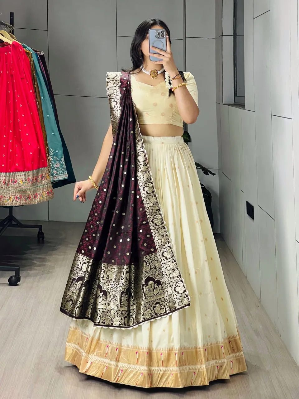 Stylish WMT 8149 Tatva Paithani Silk Zari Weaving Work Lehenga Choli Wholesale Surat 2026