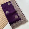 MHV Radhika Elegant Vichitra Embroidery Festival Saree Wholesale Surat