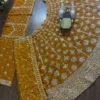 Launching SBD 1708 Georgette Mirror Embroidery Wedding Lehenga Choli Wholesale Surat 2026