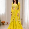 Latest BDB 73 Chinon Silk Embroidey Trending Wedding Ready To Wear Saree Wholesale Surat 2026