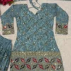 Buy Chinon Silk Kurti Sharara Suit Online Wholesale in India MRD 3092 2026