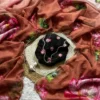Beautiful WMS Organza Silk Hand Work Baby Pink Raksha Bandhan Saree 2026