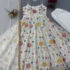 Deepika 6021 Gorgette Sequnce Work Raksha Bandhan Anarkali Gown
