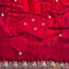 Latest SNT Space Silk Saree Multi Thread Sequence Work 2026