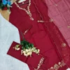 Stylish Zarin 14 Chanderi Cotton Embroidery Work Readymade Dress 2026