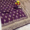 Beautiful Laxmi 975 Lichi Silk Wedding Work Banarasi Saree Wholesale Surat India 2026