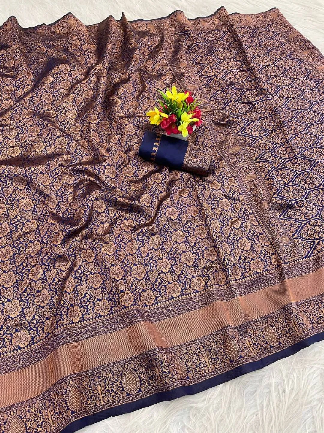 Buy Laxmi 1596 Lichi Silk Wedding Wear Banarasi Saree In Shopping Surat 2026