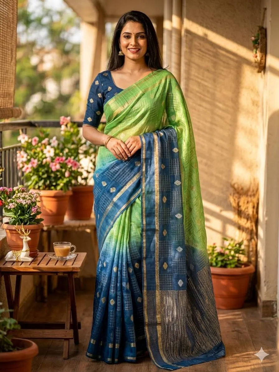 Buy Laxmi 1098 Soft Chinon Silk Jacquard Work Saree Collection 2026