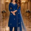 Beautiful Zarin 25 Cotton Blend Silk Kurti Pent Dupatta Collection 2026