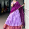 Launching WMN 2035 Cotton Silk Zari Weaving Work Lehenga Choli Online Surat 2026