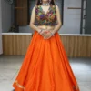 Latest WMT 8014 Rayon Cotton Gota Patti Work Navratri Chaniya Choli 2026