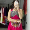 Beautiful WMT 8064 Gjrnblu Rayon Cotton Tranding Navratri Top Skirt Lehenga 2026