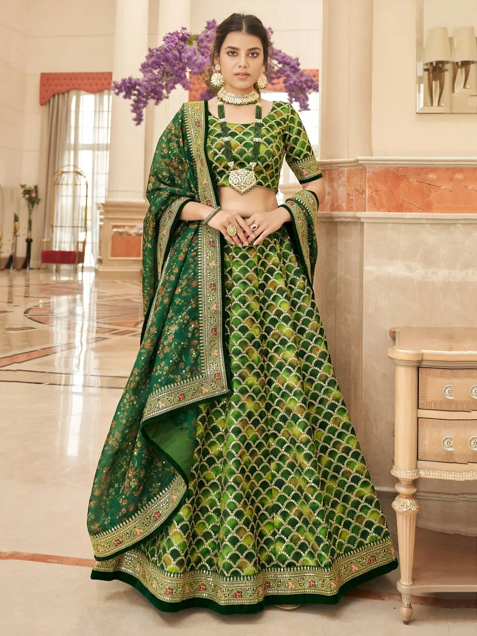 Buy Zeel 7427 Art Silk Embroidery Work Lehenga Choli Online Shopping 2026